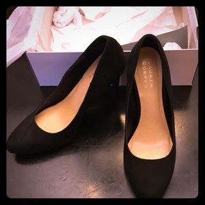 *NEW* Lauren Conrad Blossom Black Heel
